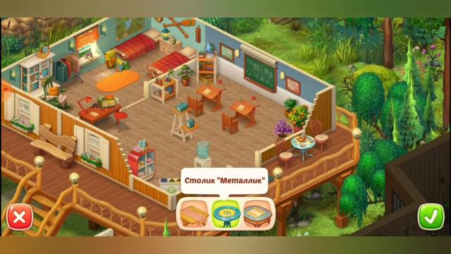 Homescapes/ Выбор мебели /Игры/6 день 1 уровень ,2 уровень смотреть онлайн