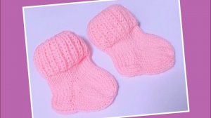 Носочки для новорожденной девочки