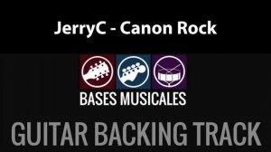 Canon Rock in D Backing track | Guitar Backing Track