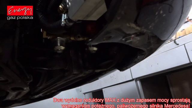 Montaż LPG Mercedes CL500 z 5.5 V8 388KM w Energy Gaz Polska na gaz!