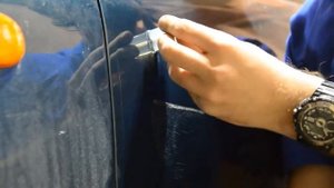 Вытяжка вмятины без рихтовки  Технология PDR своими руками