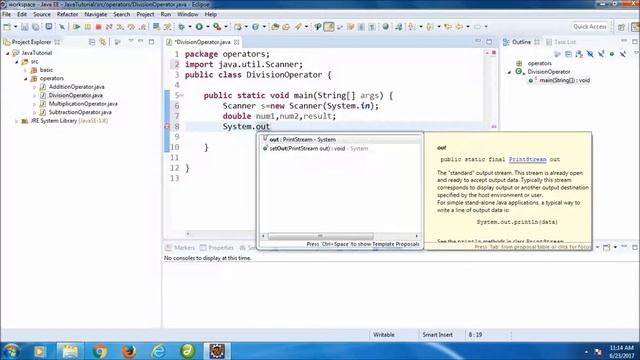 Java Programming Tutorial -10- Division Operator смотреть онлайн