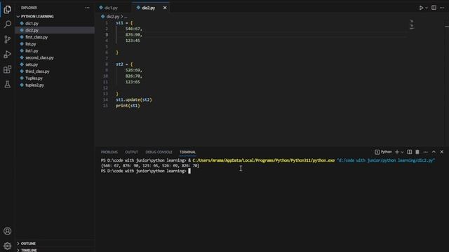 Dictionaries in Python | Lecture 13  | Part-2 #codewithharry  #apnacollge  #collegewallah #python