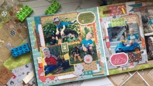 Скрапбукинг/Видео обзор скрапальбома "Твой день!"