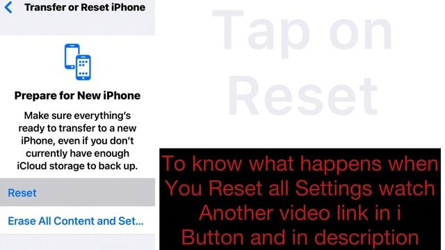 How to Reset iPhone camera settings