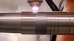 Лазерная закалка (упрочнение) шейки вала