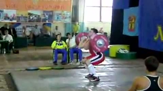 Торохтий Алексей, толчек 225 кг, Чемпионат Украины 2009, в/к до 105 кг смотреть онлайн