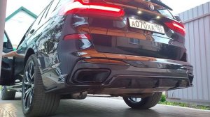 Активный выхлоп THOR 2 банки на Х7 G07