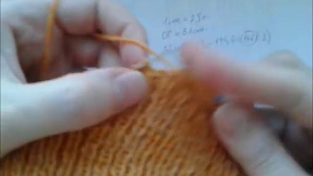 Джемпер женский спицами