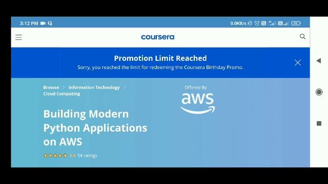 Coursera Free Online Courses | Offered by International universities, AWS, Google Cloud, and so on. смотреть онлайн