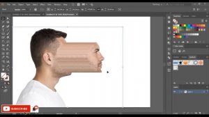 Pixel stretch face effect in illustrator tutorial