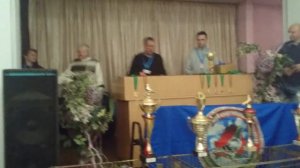 Награждение. Могилёв Выставка голубей и декоративных птиц. Ноябрь 2019