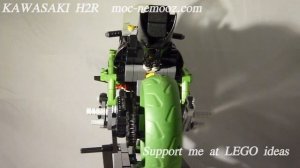 KAWAZAKI H2R - LEGO TECHNIC MOC