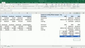 Отчет OLAP_Cube в Excel
