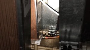 Пример монтажа теплообменника в системе теплового насоса, как конденсатора фреона.