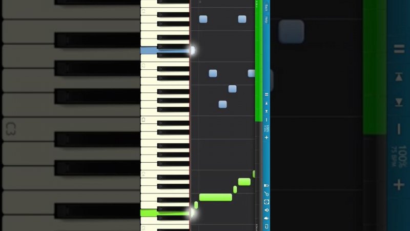 Вирус - Без Тебя - Как играть на пианино #shorts #pianotutorial #synthesia