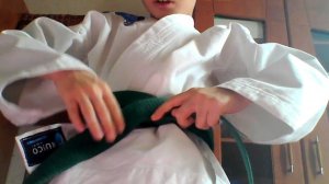 Как завязать пояс карате шотокан