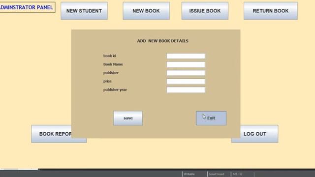 LIBRARY MANAGEMENT SYSTEM IN JAVA
