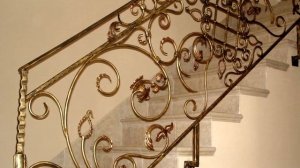 Перила 67  Металлические перила для лестницы в частном доме Днепропетровск в Днепре