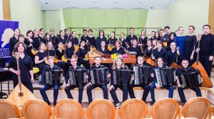 Концерт оркестра русских  народных инструментов Ипполитовки