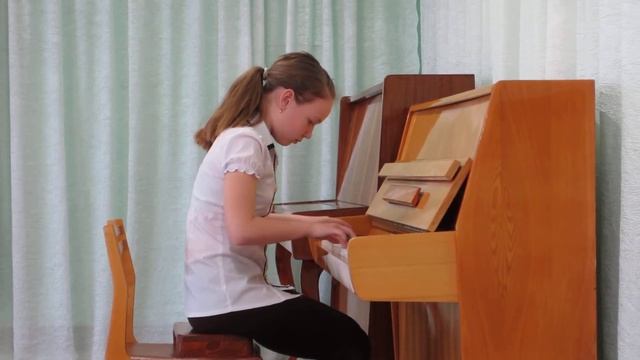 Глазунова Кристина В.Климашевский"Грустные глаза лани",К.Гурлитт Этюд,С.Павлюченко Фугетта