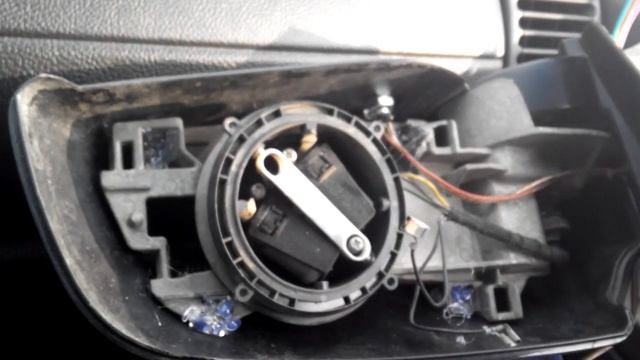 Электро регулировка зеркал в действии, после ремонта. Омега б смотреть онлайн