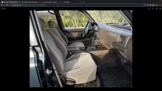 Could you bring yourself to off-road this 1994 Toyota Land Cruiser being sold on Bring a Trailer? смотреть онлайн