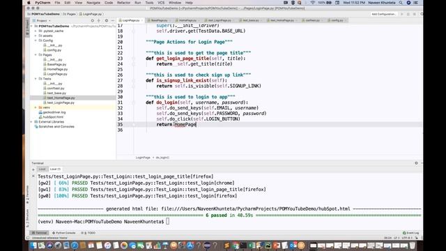 Page Object Model - Python Selenium with PyTest - Part 2 смотреть онлайн