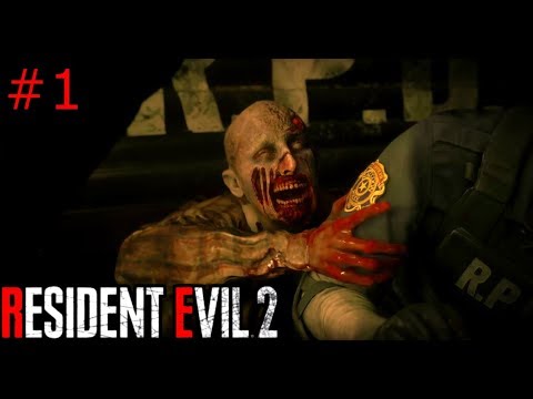 Начало Resident Evil 2 Remake прохождение стрим запись Часть #1