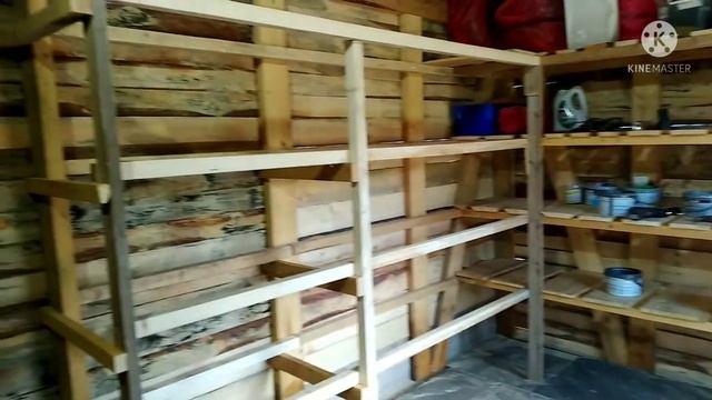 Дача. Обустройство сарая.