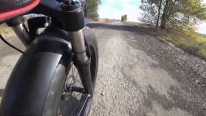 Тест бюджетной вилки Avanti Fat Bike для фэтбайка.