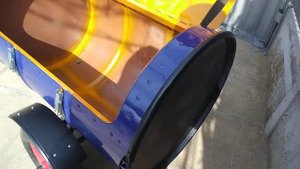 Прицеп для скутера из бочки