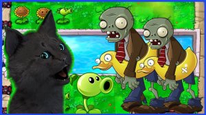 Супер Кот и Растения против зомби #7 ? Plants vs Zombies #660