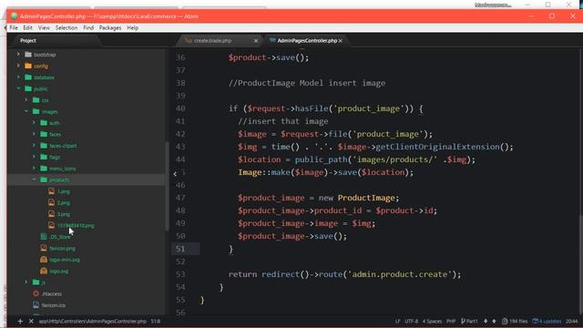 #6   Laravel Admin Multiple Image Insert + Server side validation   Laravel Ecommerce Bangle Video