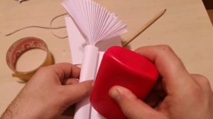 поделки из бумаги своими руками. веер из бумаги. топ.