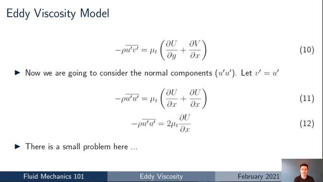 [CFD] Eddy Viscosity Models for RANS and LES смотреть онлайн
