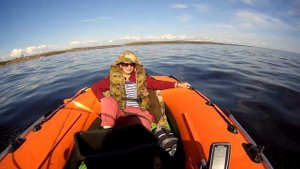 Боцман 360 АС по ряби