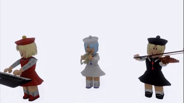 Bad Apple!! PV but it's a Roblox Animation (Official Animation) смотреть онлайн