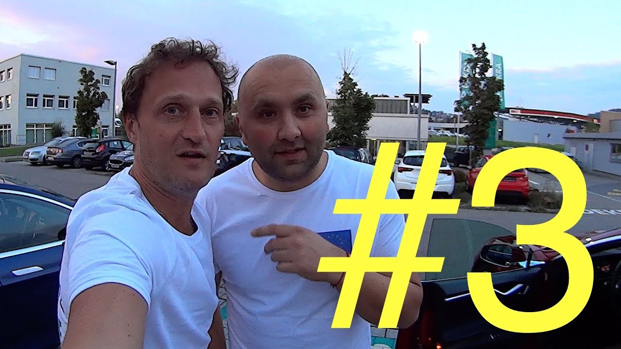По Европе Без Бензина #3 на ТЕСЛА с Андреем Чижовым и Герром Антоном.