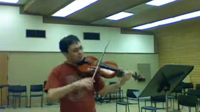 Bach Suite No. 6: Courante for Solo Viola