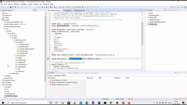 AEM - SPA (Single Page Application) - Create and understand React SPA using OOTB WKND project смотреть онлайн