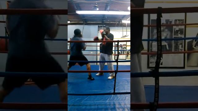 Boxing Basics mitt training