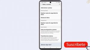 Como hacer una copia de seguridad Samsung o como hacer backup de celular Samsung