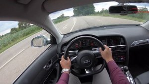 AUDI RS6 V10 AVANT  POV TEST DRIVE