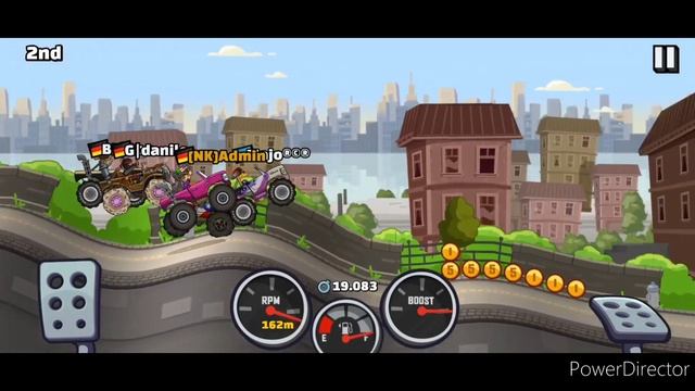 Insane Race ?!!! - Hill Climb Racing 2 No Parts MonsterTruck Daily Challenge смотреть онлайн