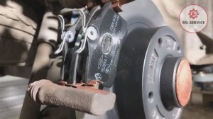 ? Замена тормозных дисков и колодок Renault Megane | ?? Автотехцентр RG-SERVICE ??