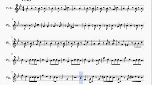 Violin Sheet Music: How to play bad guy by Billie Eilish