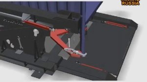 Опрокидыватель (Кантователь) Контейнеров.