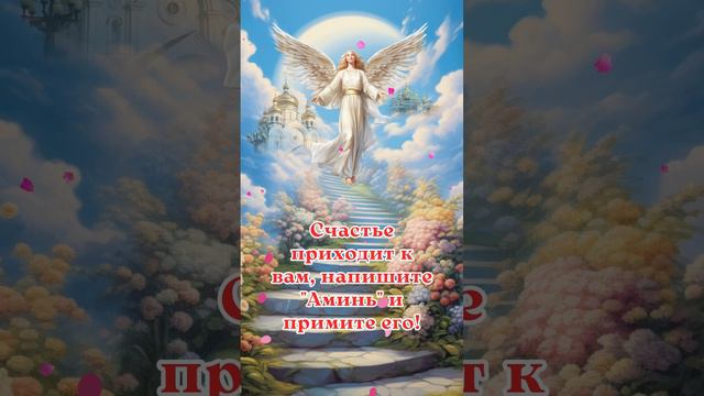 Счастье приходит к вам, напишите "Аминь" и примите его! смотреть онлайн