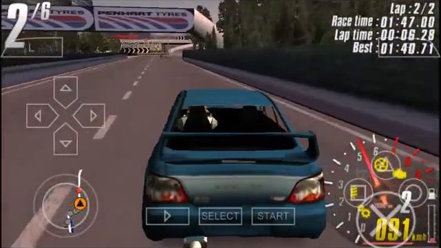 DTM Race Driver 2 PSP Gameplay - #18 Season 3 Bridgestone Street Series with Cesar using Impreza! смотреть онлайн